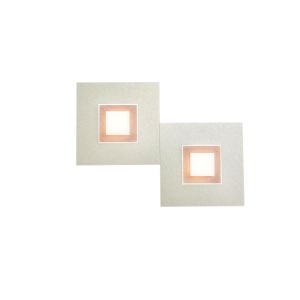 Grossmann LED-Wand-/Deckenleuchte KARREE 40x30cm Perlglanz/pastellkupfer 72-783-166