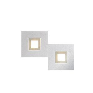 Grossmann LED-Wand-/Deckenleuchte KARREE 40x30cm Alu/champagner 72-783-275