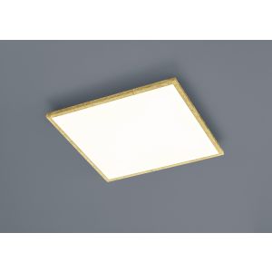 LED-Deckenleuchte RACK 40x40cm Blattgold