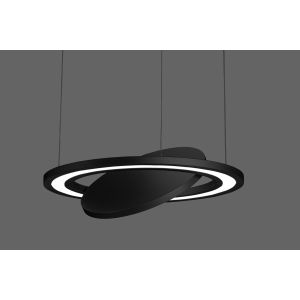 Holtkötter LED-Pendelleuchte SUPERNOVA schwarz 2120-2-55