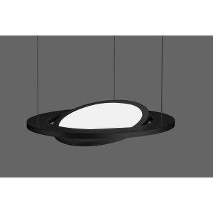 Holtkötter LED-Pendelleuchte SUPERNOVA schwarz 2120-2-55