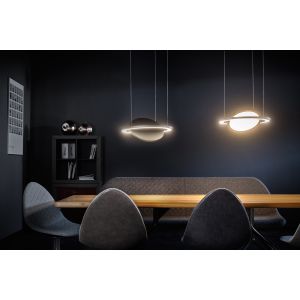 Holtkötter LED-Pendelleuchte SUPERNOVA schwarz 2120-2-55