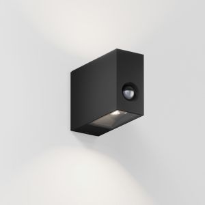 LED-Wandaußenleuchte EYE CONTROL schwarz (mit Bewegungsmelder)