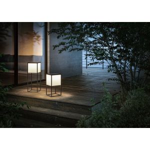 IP44.de Leuchten LED-Akku-Solar-Bodenleuchte FIL-M 71cm 2700K 93811-B-BL