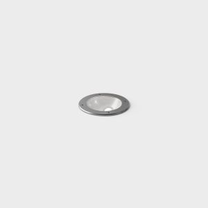 IP44 LED-Bodeneinbauspot IN CONNECT asymmetric Edelstahl 2700K 91081-27-CO