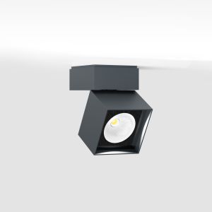 IP44.de LED-Deckenspot PRO S anthrazit (eckig) 91810-S-AN