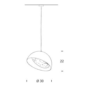 Knikerboker BUCOLA LED-Pendelleuchte S30