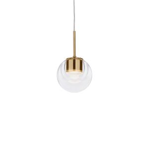 LED-Pendelleuchte DEW FALSE CEILING Messing