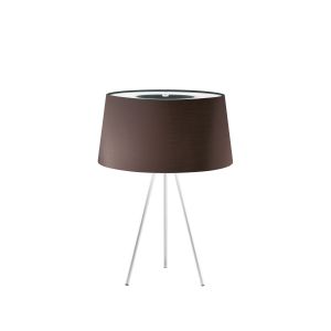 Kundalini Tischleuchte TRIPOD TABLE Moka K946MOEU