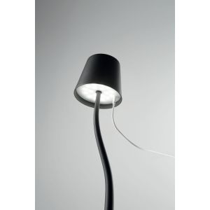 Fabas Luce LED-Tischleuchte JUDY Schwarz 3679-30-101