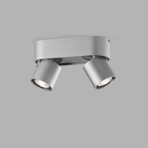 2er-LED-Deckenspot AURA titan