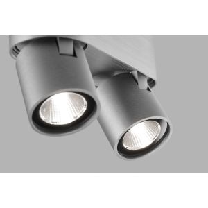 Light-Point 2er-LED-Deckenspot AURA titan 270993