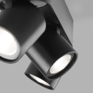 Light-Point 3er-LED-Deckenspot AURA schwarz 270996