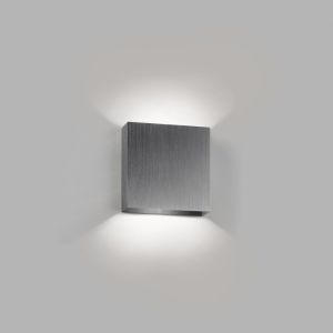 LED-Wandleuchte COMPACT 20x20cm (up&down) titan