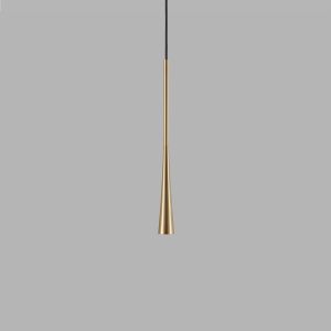 Light-Point LED-Einzelpendel DROP 60cm Messing 2700K 270484