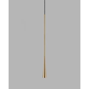 Light-Point LED-Einzelpendel DROP 90cm Messing 2700K 270494