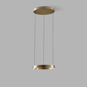 Light-Point LED-Pendelleuchte EDGE ROUND 50cm Messing 270543
