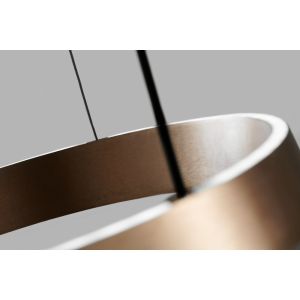 Light-Point LED-Pendelleuchte EDGE ROUND 50cm rosegold 270545 270542