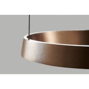 Light-Point LED-Pendelleuchte EDGE ROUND 50cm rosegold 270545 270542
