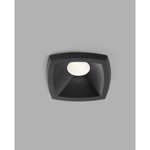 LED-Einbaustrahler MIRAGE 1+ schwarz 15W