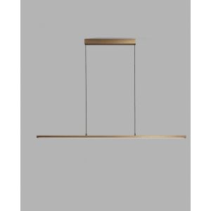 LED-Pendelleuchte SLIM 180cm rosegold