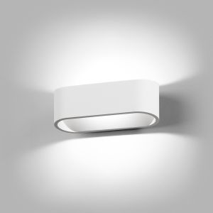 LED-Wandleuchte AURA 16cm weiß