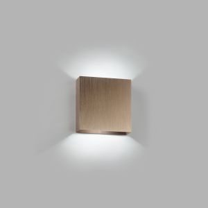 LED-Wandleuchte COMPACT 20x20cm (up&down) rosegold