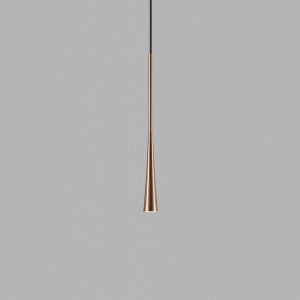 LED-Einzelpendel DROP 60cm rosegold 2700K