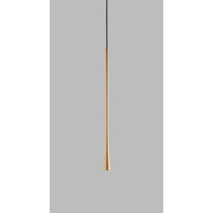 LED-Einzelpendel DROP 90cm gold 3000K