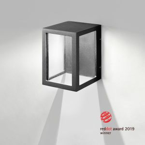 Light-Point LED-Wandaußenleuchte LANTERN 16x20cm schwarz 3000K 257517