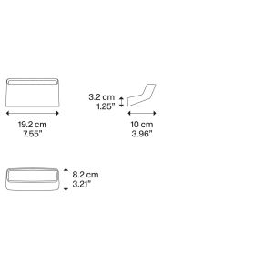 Lodes LED-Wandleuchte AILE weiß 17550 10