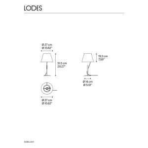 Lodes LED-Tischleuchte HOVER 18480 1027