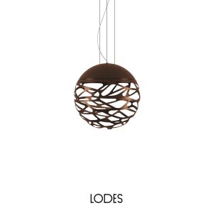 Lodes Pendelleuchte KELLY SPHERE Bronze 14122 Bronze