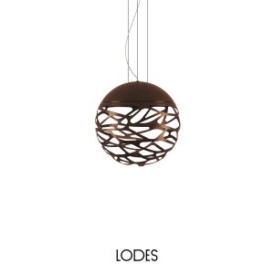 Lodes Pendelleuchte KELLY SPHERE Bronze 14122 Bronze