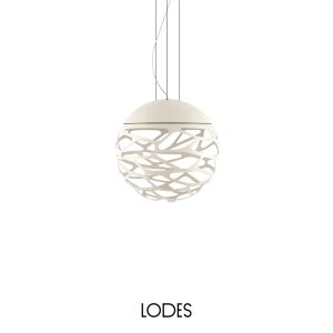 Lodes Pendelleuchte KELLY SPHERE weiß 14122 weiß