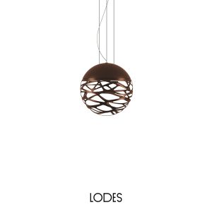 Lodes Pendelleuchte KELLY SPHERE Bronze 14122 Bronze