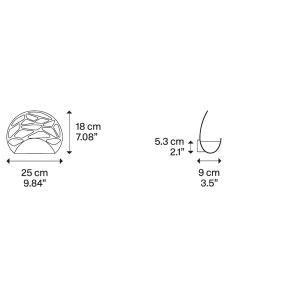 Lodes LED-Wandleuchte KELLY weiß 14150 1027