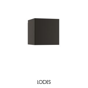 Lodes LED-Wandleuchte LASER 10x10cm schwarz 03652 20