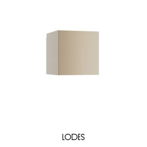 Lodes LED-Wandleuchte LASER 10x10cm champagner 03652 45