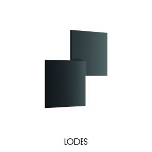 Lodes LED-Wand-/Deckenleuchte PUZZLE DOUBLE SQUARE weiß/schwarz 14642