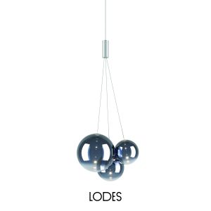 Lodes 3er-LED-Pendelleuchte RANDOM 16420