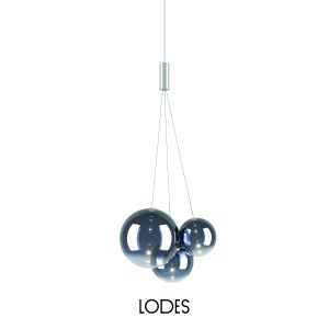 Lodes 3er-LED-Pendelleuchte RANDOM