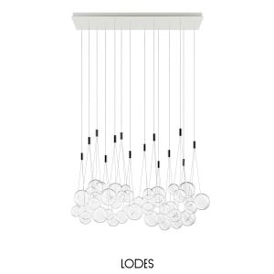 Lodes 3er-LED-Pendelleuchte RANDOM 16420