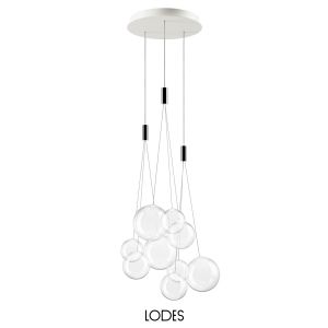 Lodes 3er-LED-Pendelleuchte RANDOM 16420