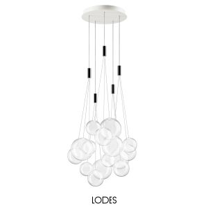 Lodes 3er-LED-Pendelleuchte RANDOM 16420