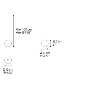 Lodes LED-Einzelpendel RANDOM SOLO 17111