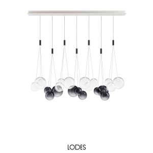 Lodes 3er-LED-Pendelleuchte RANDOM 16420