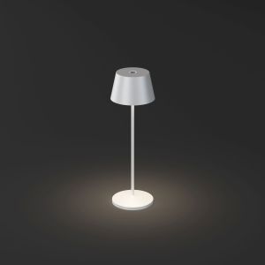 LOOM Design LED-Akku-Tischleuchte MODI Weiß 820-002