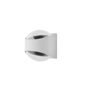 LOOM Design LED-Wandaußenleuchte SAGA Weiß 830-001