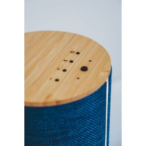 LED-Akku-Tischleuchte mit Lautsprecher SILO 2 Blau